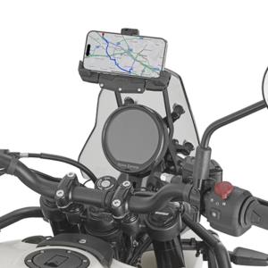Barra porta GPS-Smartphone en cupula RE Himalayan 450 24- Â· 2